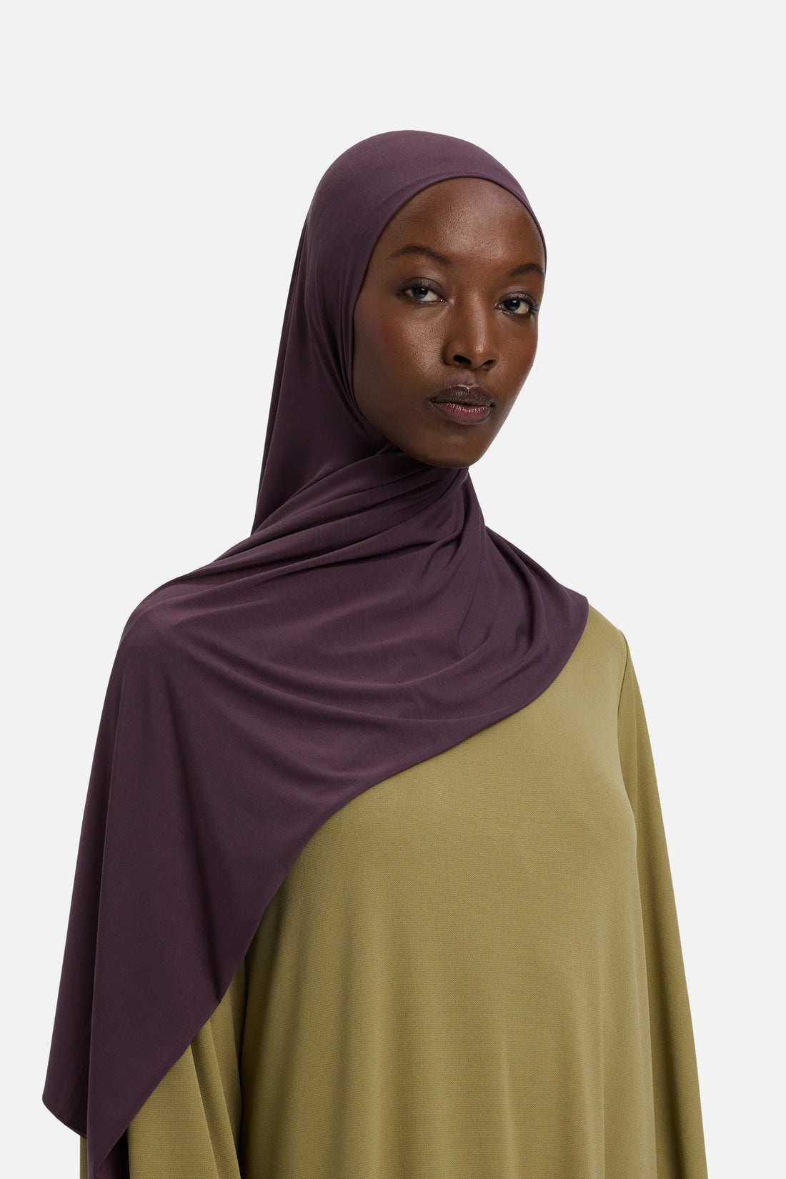 Bamboe Jersey Sjaal | Vintage Paars