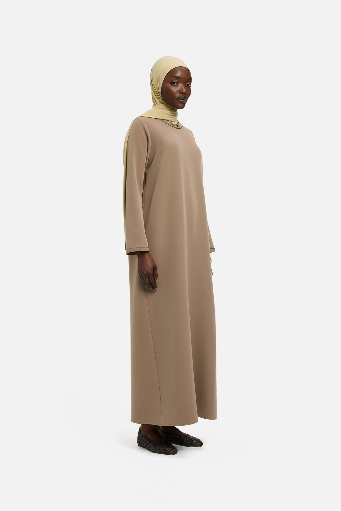 Essentiel Korte Jurk | Khaki