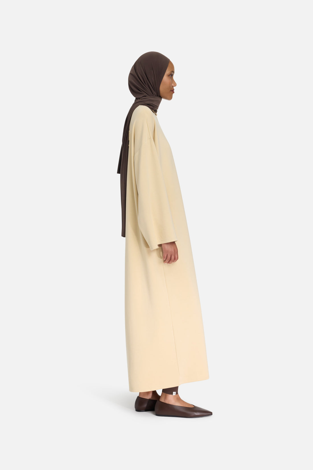 Modale jerseyjurk | Desert Clay