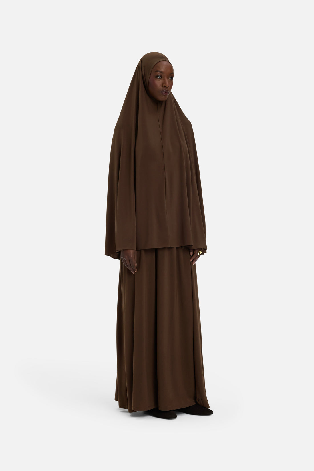 Premium Jersey Khimar | Chocolade