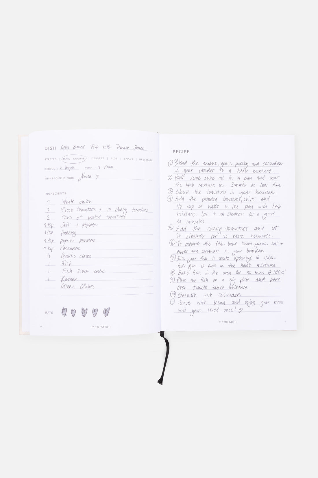 Receptenboek | Gebroken wit