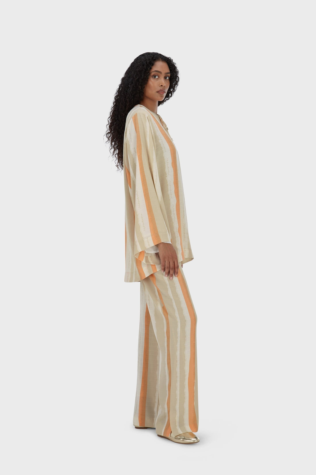 Zomerse Gestreept Broek | Desert Stripe